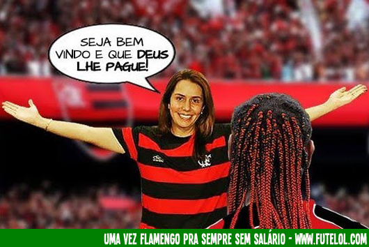 Vagner Love é apresentado no Flamengo