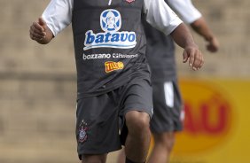 Jorge Henrique durante o treino do Corinthians realizado esta tarde no Parque So Jorge; o prximo jogo do time ser sbado, dia 21/11, contra o Nautico/PE, no estdio do Pacaembu, pelo returno do Campeonato Brasileiro 2009
