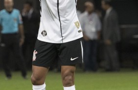 Jnior Dutra durante partida contra o Bragantino, pelas quartas de final do Paulisto