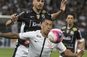 O volante Ralf teve atuao digna de bola de ouro diante o Bragantino, na Arena Corinthians