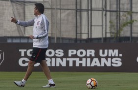 Loss treinou a equipe para enfrentar o Millonarios, na Arena Corinthians