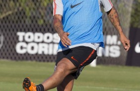 Emerson Sheik treina para enfrentar seu ex-clube, o Flamengo