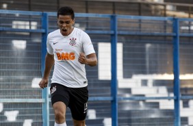 Hugo Sandoval marcou o gol da vitria corinthiana sobre o So Caetano, pelo Paulista Sub-20