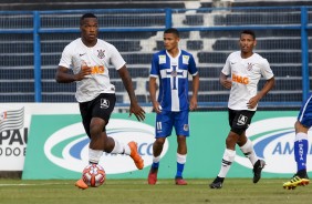 Xavier em partida contra o gua Santa, pelo Campeonato Paulista Sub-20