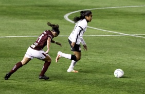 Victoria no jogo contra a Ferroviria, na volta do futebol feminino