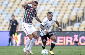 Otero no jogo contra o Fluminense, no Maracan, pelo Brasileiro