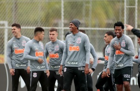 ltimo treino do Corinthians antes do jogo contra o Sport