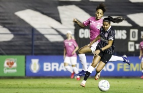 Victria no jogo contra o Santos, pelo Brasileiro Feminino