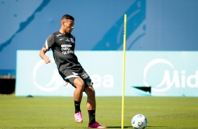 Ruan Oliveira durante o ltimo treino do Corinthians antes do jogo contra o Amrica-MG