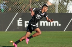 Rodrigo Varanda durante treinamento do Corinthians no CT Dr. Joaquim Grava