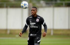Xavier durante treino preparatrio para o Drbi entre Corinthians e Palmeiras