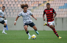 Guilherme Biro durante o duelo contra o Flamengo pelo Brasileiro Sub-20