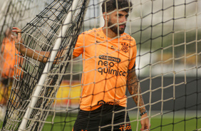 Yuri Alberto em ltimo treino do Corinthians antes da final da Copa do Brasil