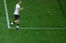 Rger Guedes no lance do primeiro gol do Corinthians
