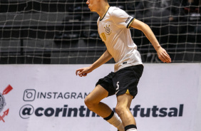 Daniel Sodr durante jogo entre Corinthians e Bragana pelo Paulista de Futsal