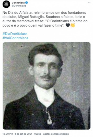 Timão homenagearápresidente da peteca