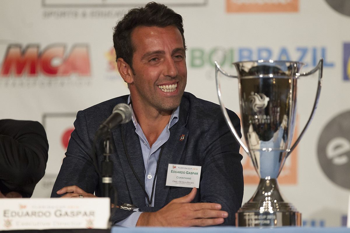 Edu Gaspar ocupou o cargo de gerente de futebol do Corinthians entre os anos de 2011 e 2016