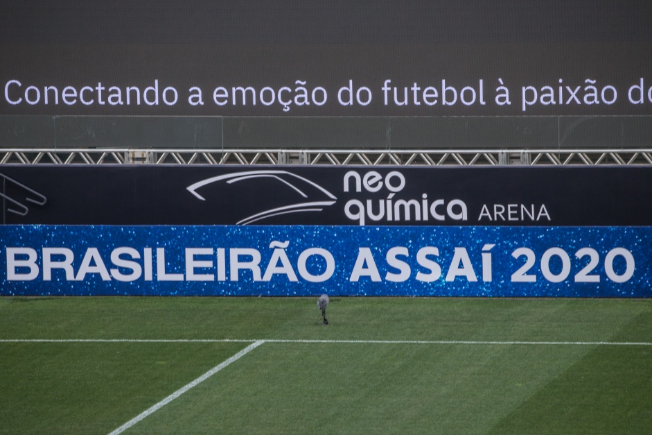 Neo Qumica Arena prontinha para duelo diante o Botafogo