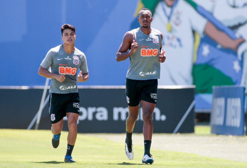 Roni e Raul segue treinando para jogo diante o Gois, pelo Brasileiro