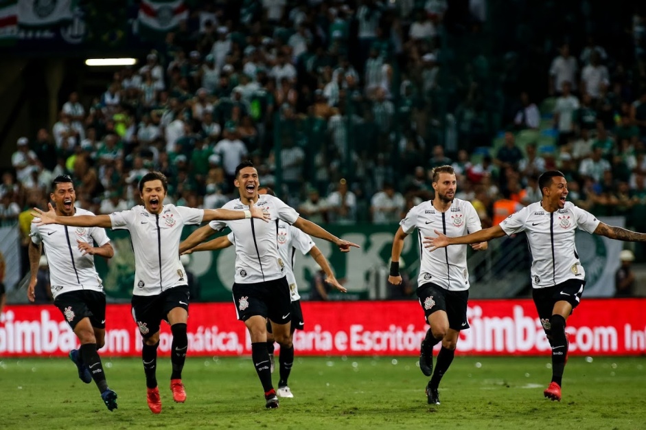 Corinthians conquistou o Campeonato Paulista de 2018 contra o Palmeiras, em pleno estdio rival