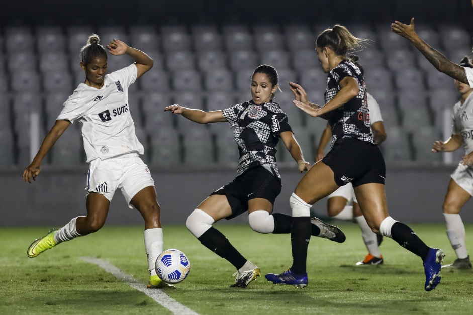rika na derrota para o Santos, pelo Campeonato Brasileiro Feminino