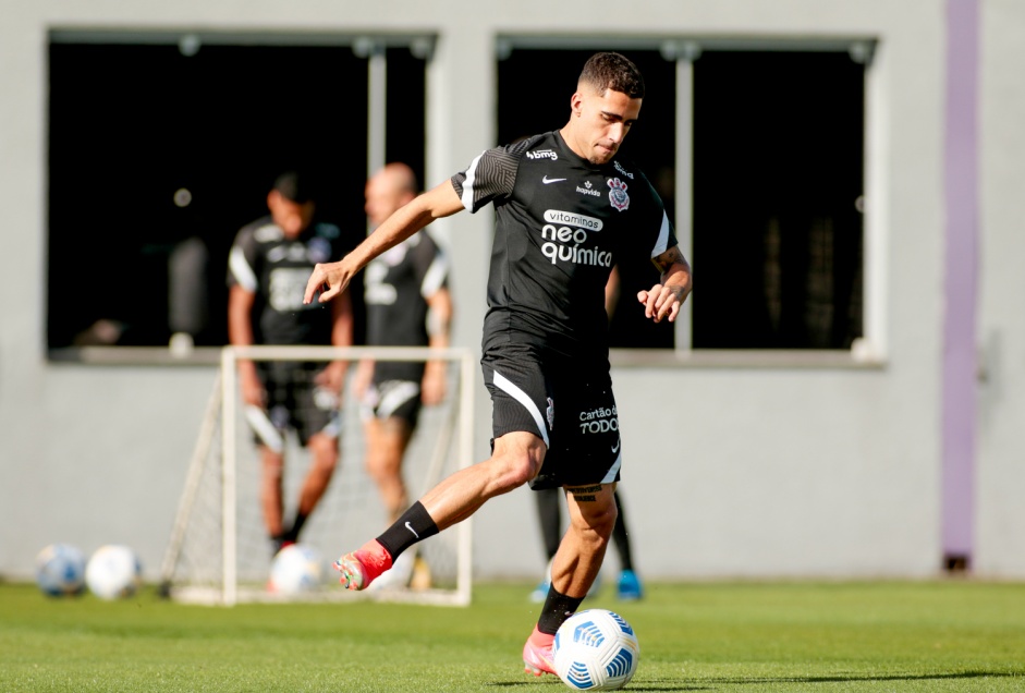 Gabriel durante penltimo treino do Corinthians antes do jogo contra o Atltico-MG