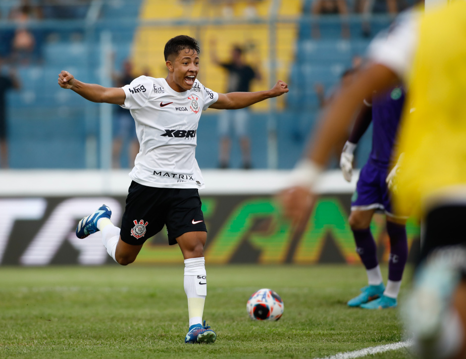 Pedrinho  o artilheiro do Corinthians na Copinha, com cinco gols marcados